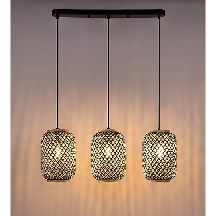Rábalux Adalla skandináv stílusú hármas függeszték E27 3x40W 72093
