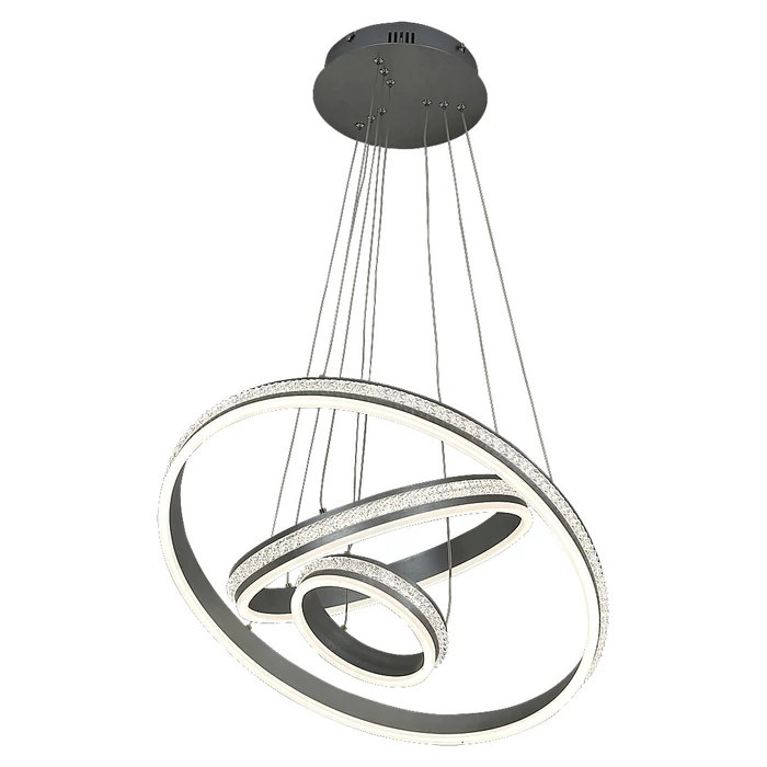 R.2230 Avalon,bel.függ,LED 75W, s.alu.,D60cm