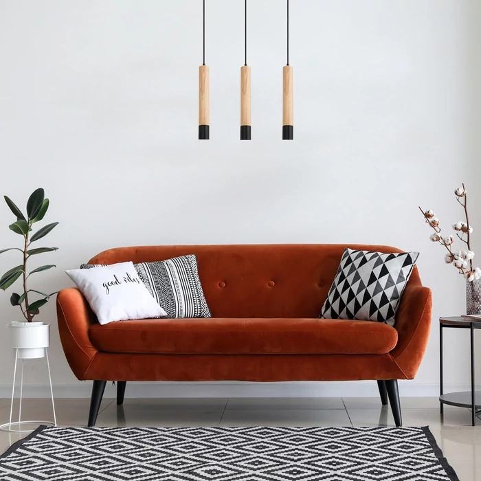 Rábalux Braulia indusztriális stílusú hármas függeszték GU10 3x50W 72133