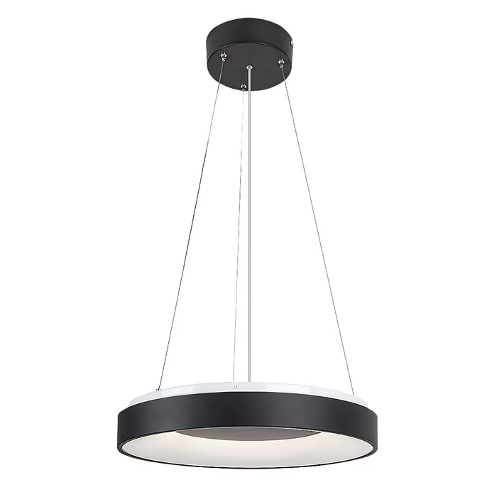 Rábalux Ceilo modern megjelenésű fekete függeszték LED 38W 3150lm/3800lm 3000–6500K 72001