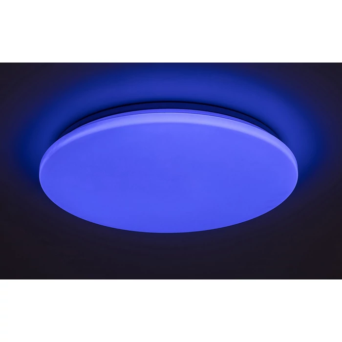 Rábalux Cerrigen modern megjelenésű kerek mennyezeti lámpa LED 24W 1950lm/2250lm 3000–6500K RGB 71035