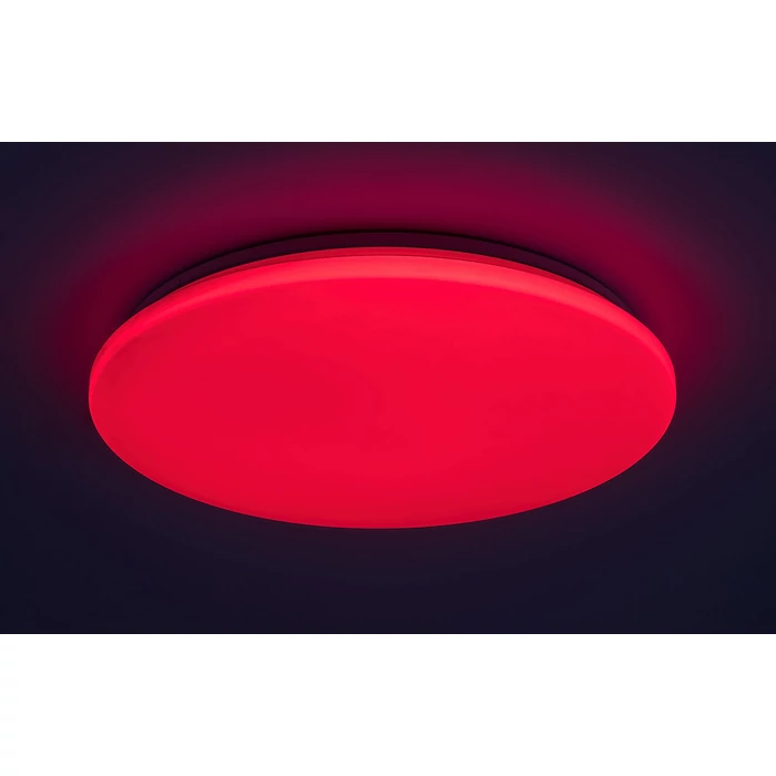 Rábalux Cerrigen modern megjelenésű kerek mennyezeti lámpa LED 24W 1950lm/2250lm 3000–6500K RGB 71035