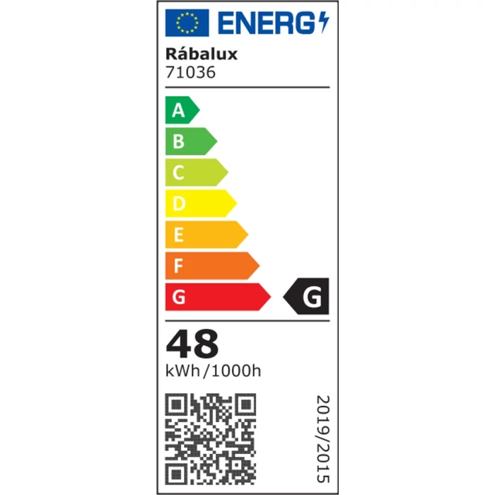 Rábalux Cerrigen modern megjelenésű kerek mennyezeti lámpa LED 48W 3380lm/4810lm 3000–6500K RGB 71036