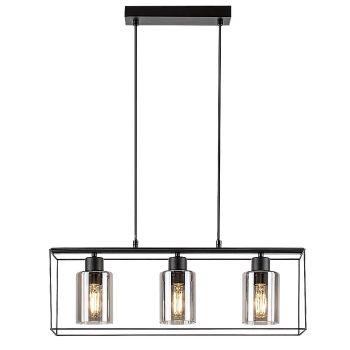 Rábalux Chadwick modern megjelenésű hármas függeszték E27 3x25W 72033