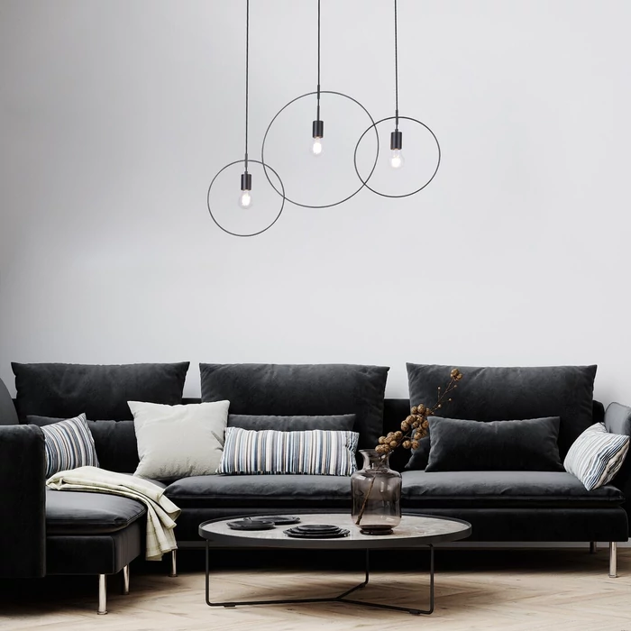 Rábalux Dilara indusztriális sítlusú hármas függeszték E27 3x40W 72019