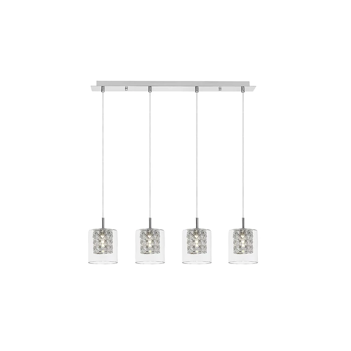 Rábalux Duchess modern és elegáns négyes függeszték G9 4x40W 3116