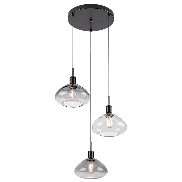 Rábalux Dvora modern megjelenésű hármas függeszték E27 3x40W 72023