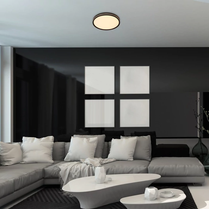 Rábalux Epora modern megjelenésű kerek mennyezeti lámpa LED 25W 1120lm/2880lm 3000K 71118