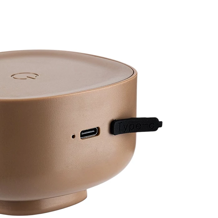 Rábalux Funes kültéri LED asztali lámpa 3W CCT barna H19cm IP44 77143