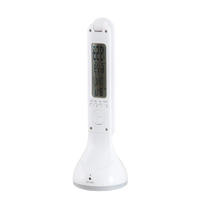 Rábalux Justin LED 4W LCD kijelzős összecsukható-RBG hangulatvilágítást tudó- íróasztali lámpa 1515