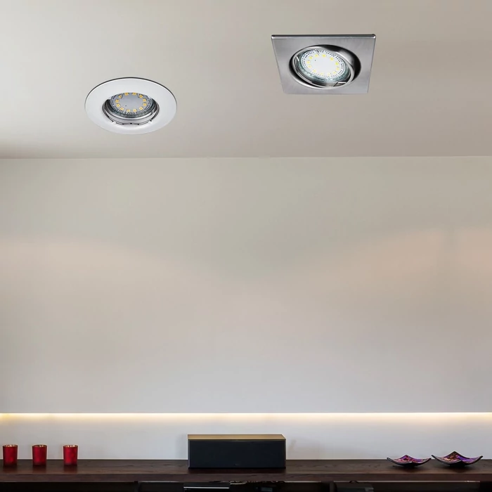 Rábalux Lite LED 3xGU10 3W fix fehér beépíthető spot 1046 (3db/szett)
