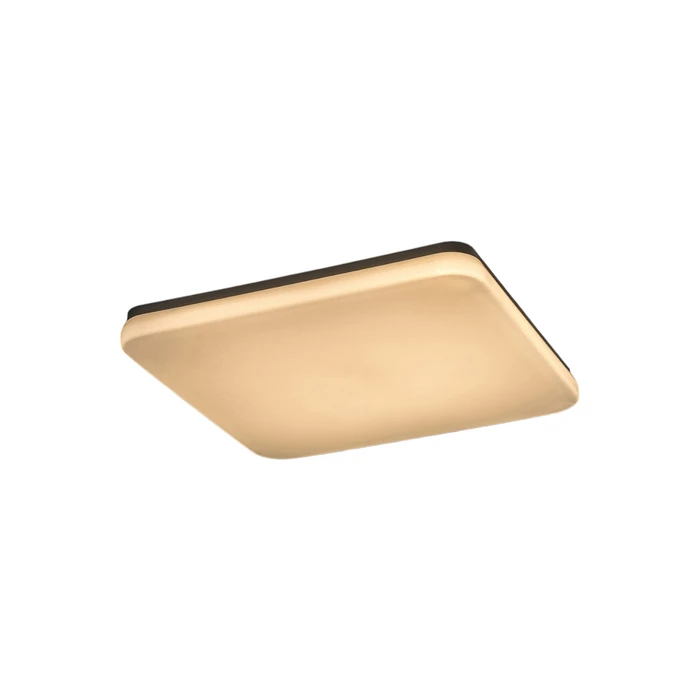 Rábalux Lowar kültéri LED mennyezeti lámpa négyzet 36W 41x41cm IP44 77136