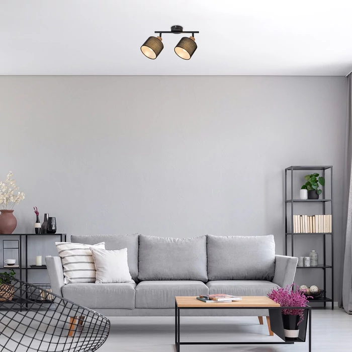 Rábalux Miguel indusztriális stílusú kettes spotlámpa E14 2x40W 3245