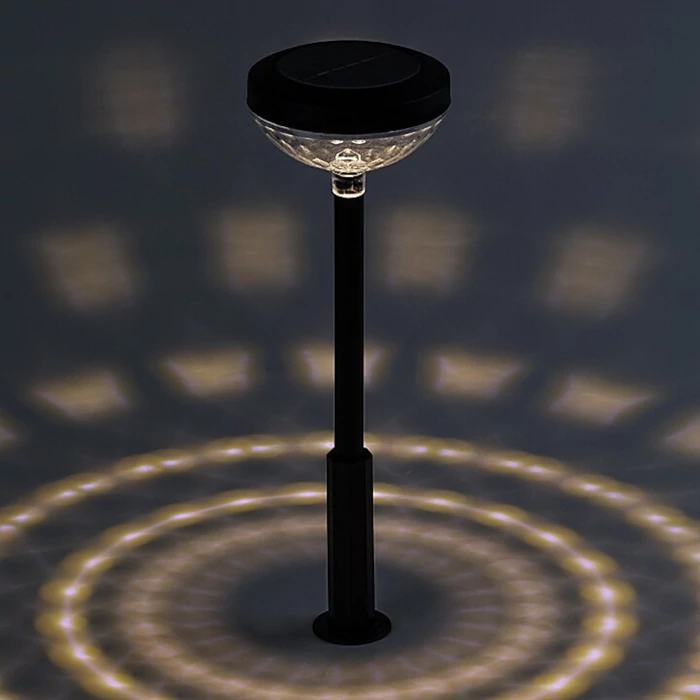 Rábalux Monor kültéri földbe szúrható szolár LED lámpa 0,1W 3000K H35cm IP44 77177