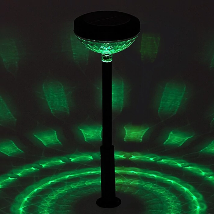 Rábalux Monor kültéri földbe szúrható szolár LED lámpa 0,1W 3000K H35cm IP44 77177
