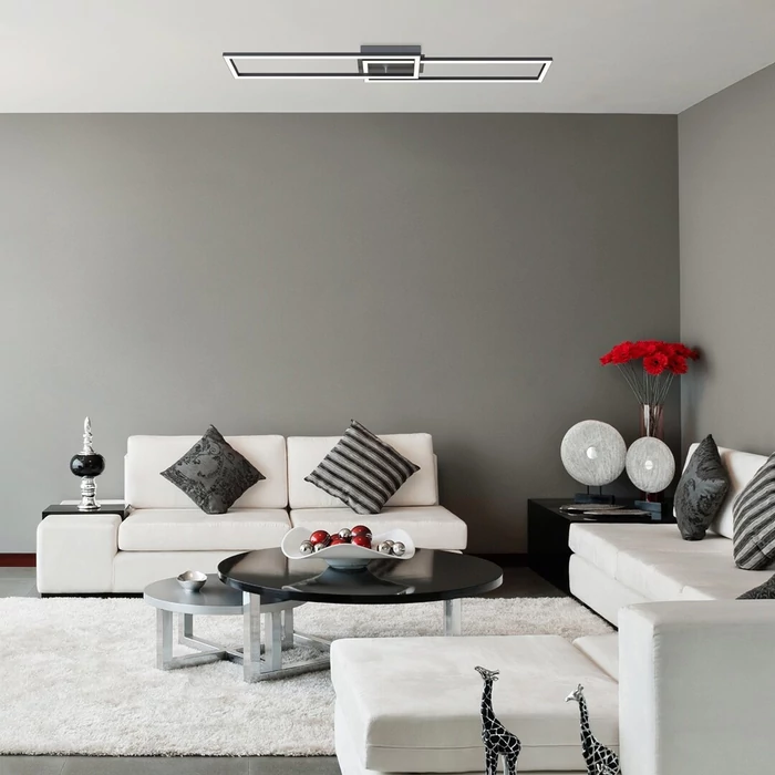 Rábalux Nefertum modern megjelenésű mennyezeti lámpa LED 38W 3150lm/4400lm 3000-6500K 71004