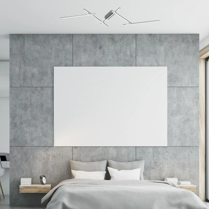 Rábalux Negan modern megjelenésű mennyezeti lámpa LED 40W 2460lm/4850lm 4000K 71020