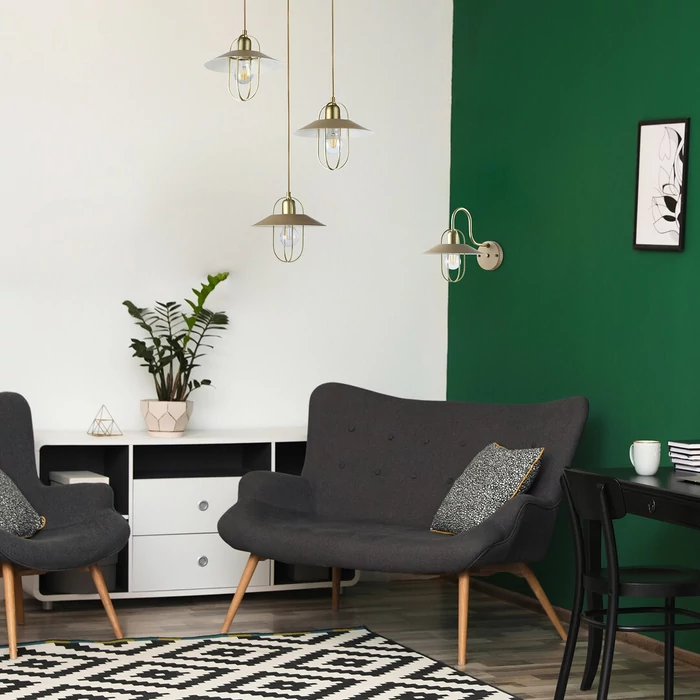 Rábalux Nesrin indusztriális stílusú hármas függeszték E27 3x40W 3520