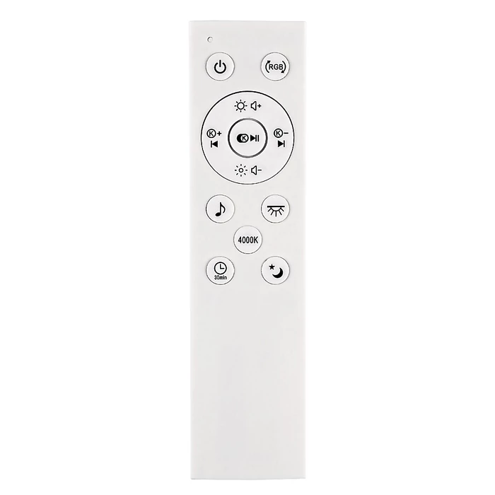 Rábalux Nikolaus modern megjelenésű kerek mennyezeti lámpa LED 24W 1600lm/2400lm 3000-6500K RGB 71030