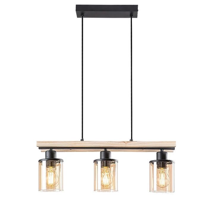 Rábalux Niylah modern megjelenésű hármas függeszték E27 3x25W 72083
