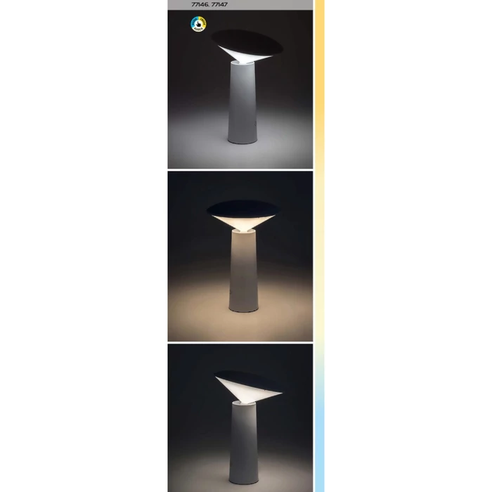 Rábalux Polperro kültéri LED asztali lámpa 3W CCT fehér H21cm IP20 77146