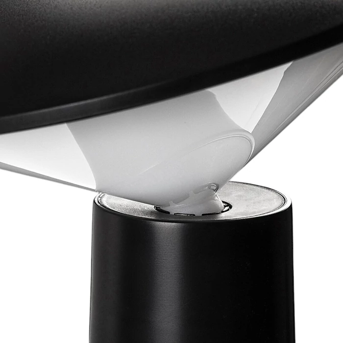 Rábalux Polperro kültéri LED asztali lámpa 3W CCT fekete H21cm IP20 77147