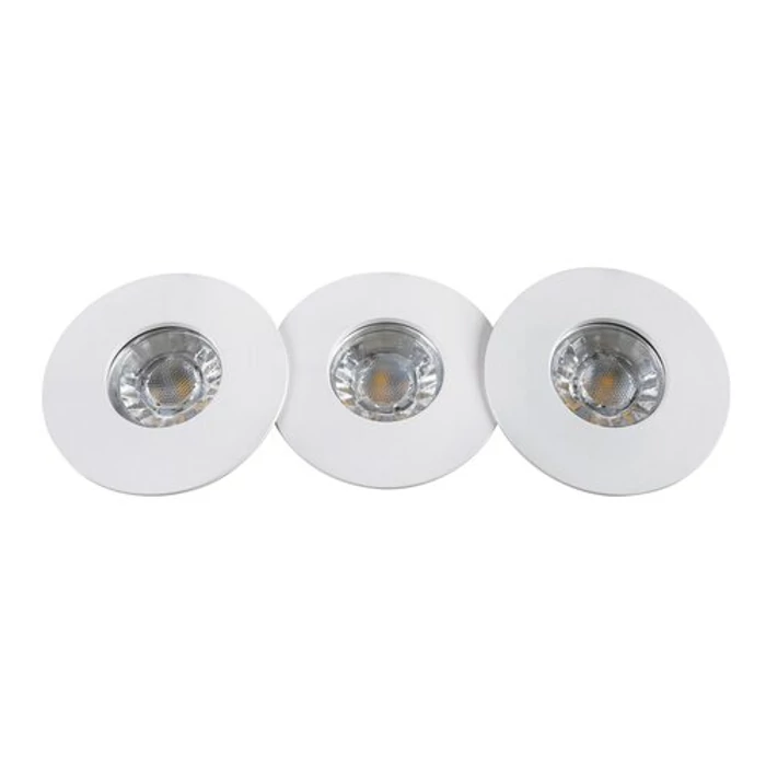 Rábalux Randy LED beépíthető spotlámpa szett 3x4W 350lm 3000K melegfehér 1078