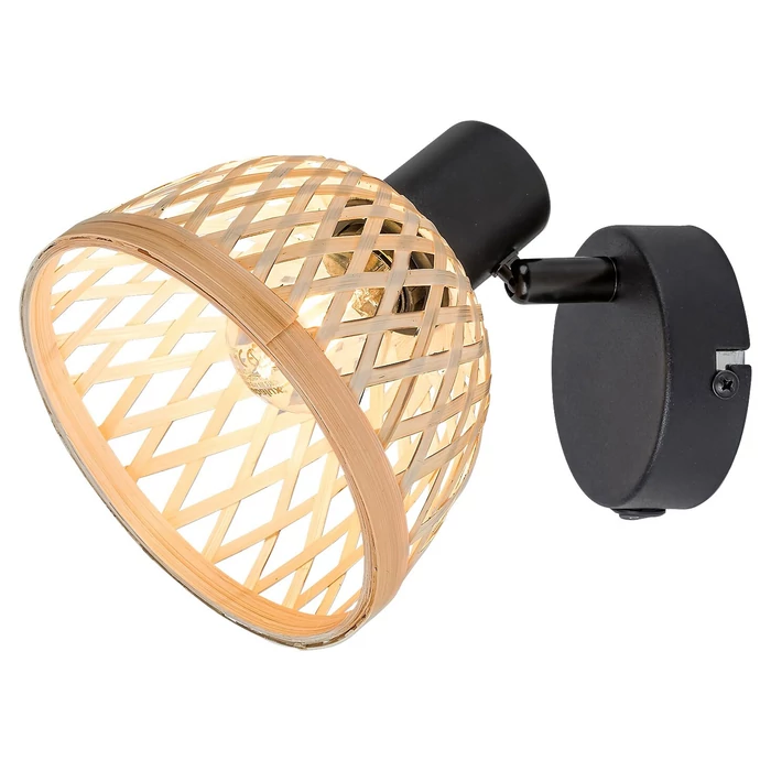 Rábalux Rattan indusztriális stílusú fali lámpa E14 15W 3133