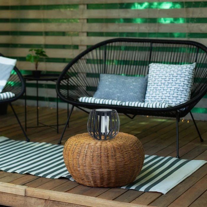 Rábalux Savoca kültéri LED asztali dekorlámpa 1W meleg fehér H18cm IP44 77167
