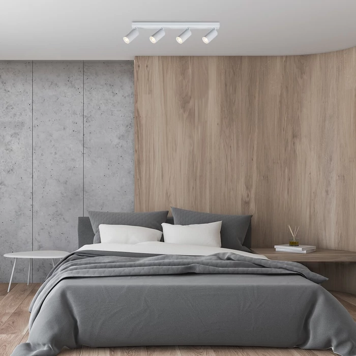 Rábalux Solo beltéri négyes mennyezeti fehér spotlámpa 4xGU10 25W 2083