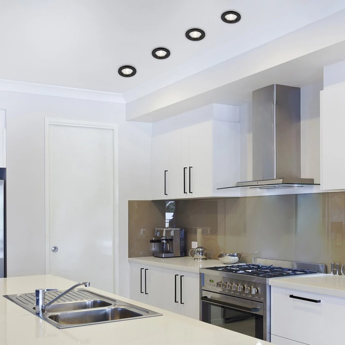 Rábalux Spot Relight beépíthető spot lámpa fekete GU5.3 25W 2151