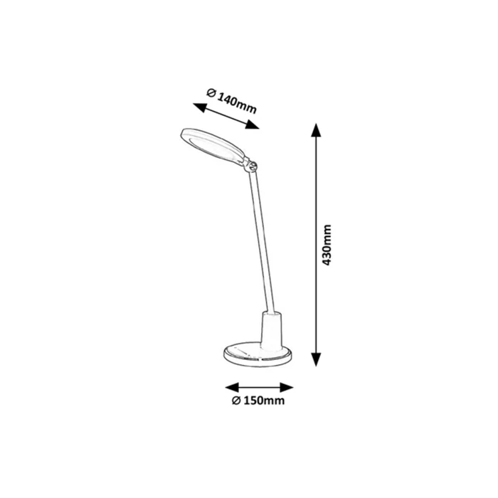 Rábalux Tekla modern stílusú asztali lámpa LED 10W 700lm 3000-6000K 2977