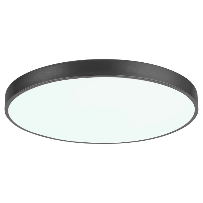 Rábalux Tesia kerek matt fekete mennyezeti okos lámpa LED 60W 5000lm 3000-6000K 3316
