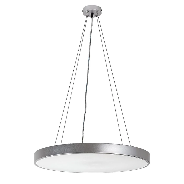 Rábalux Tesia modern megjelenésű ezüstszínű függeszték LED 60W 3500lm/4800lm 3000–6000K 71042