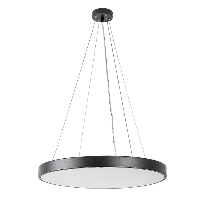 Rábalux Tesia modern megjelenésű fekete függeszték LED 60W 2700lm/4800lm 3000–6000K 71041