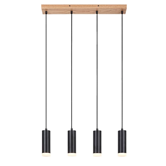 Rábalux Toras skandináv stílusú négyes függeszték GU10 4x5W 72124