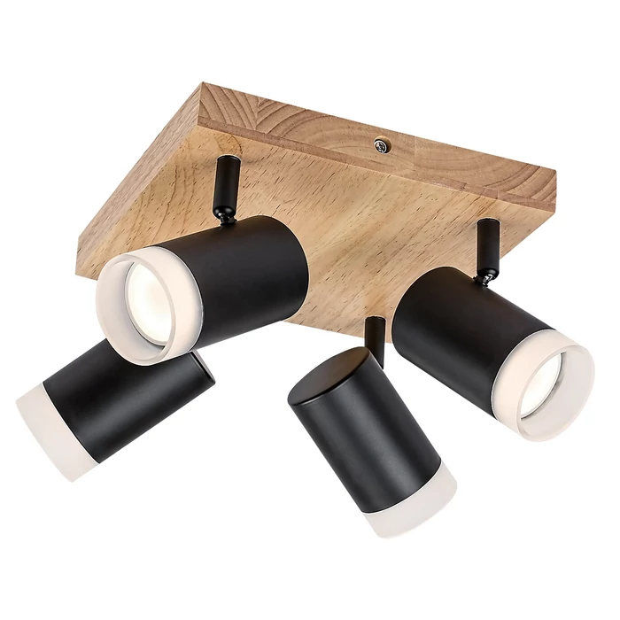 Rábalux Toras skandináv stílusú négyes mennyezeti spotlámpa GU10 4x5W 73124