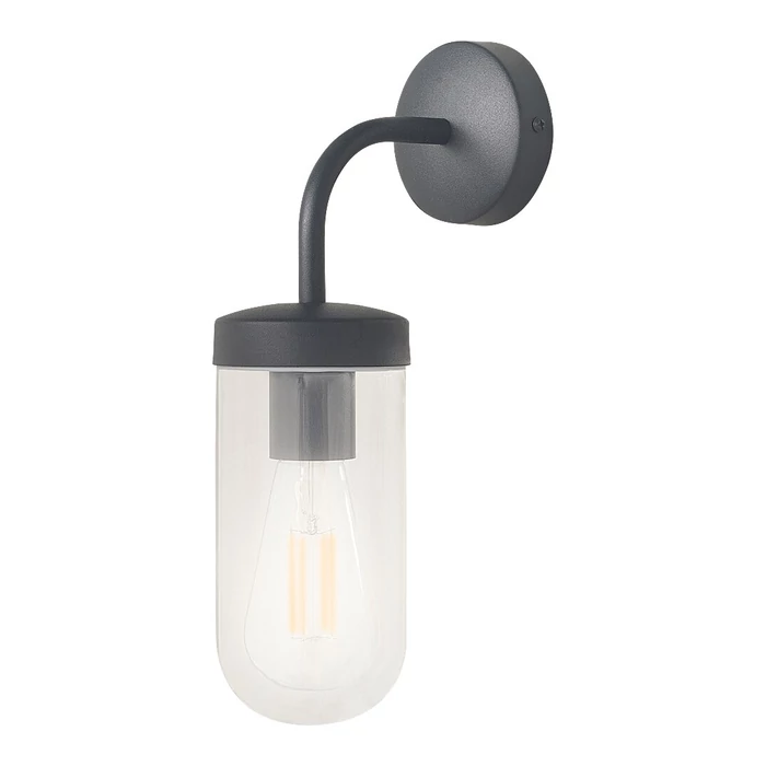 Rábalux Yago modern stílusú matt fekete fürdőszobai fali lámpa E27 60W 3310