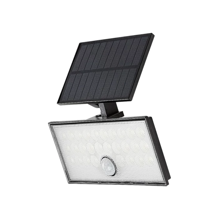 Rábalux Zavod kültéri szolár LED fali lámpa 8W 5000K L19xH18cm IP65 77129