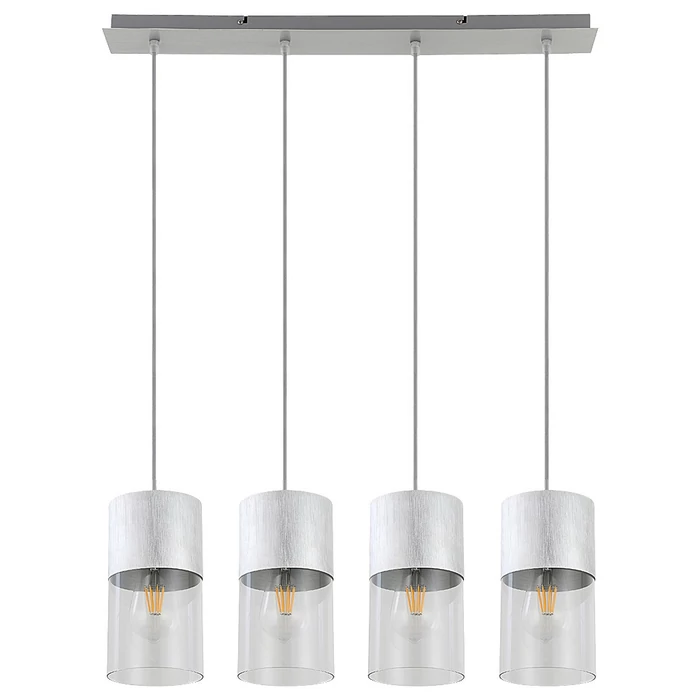 R. 3156 Zelkova,belt.függ.E27 4xMAX40W,s.alu,D12