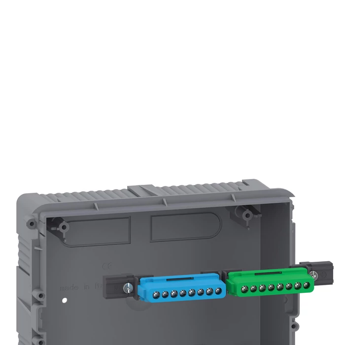 Schneider Electric Easy9 EU lakáselosztó doboz teli ajtóval falon kívüli 8 modul kiselosztó IP40 EZ9EUD108