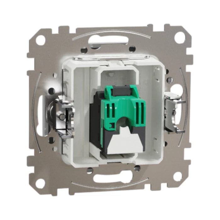 Schneider Sedna Design 1xRJ45 Cat5e UTP aljzat alumínium SDD113451