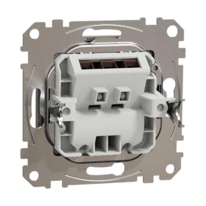 Schneider Sedna Design kábelkivezető alumínium SDD113903