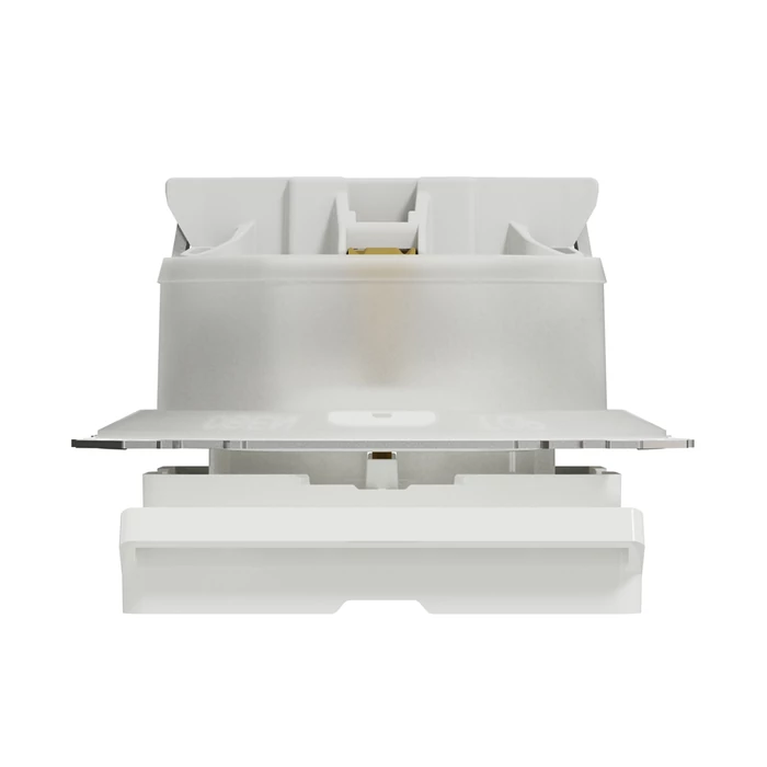 Schneider Sedna Design konnektor 2P+F dugalj keret nélkül fehér csapófedeles IP44 SDD211023