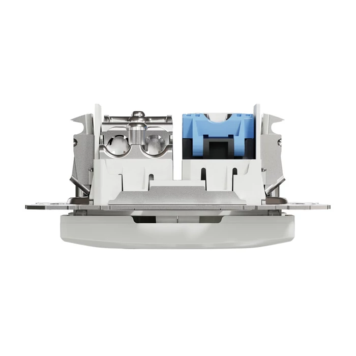 Schneider Sedna Design TV+RJ45 Cat6 UTP kombinált aljzat keret nélkül fehér SDD111469T