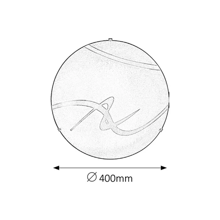 Soley mennyezeti lámpa D40cm Rábalux 1819
