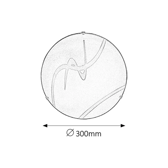 Soley mennyezeti lámpatest  D30cm Rábalux 1818