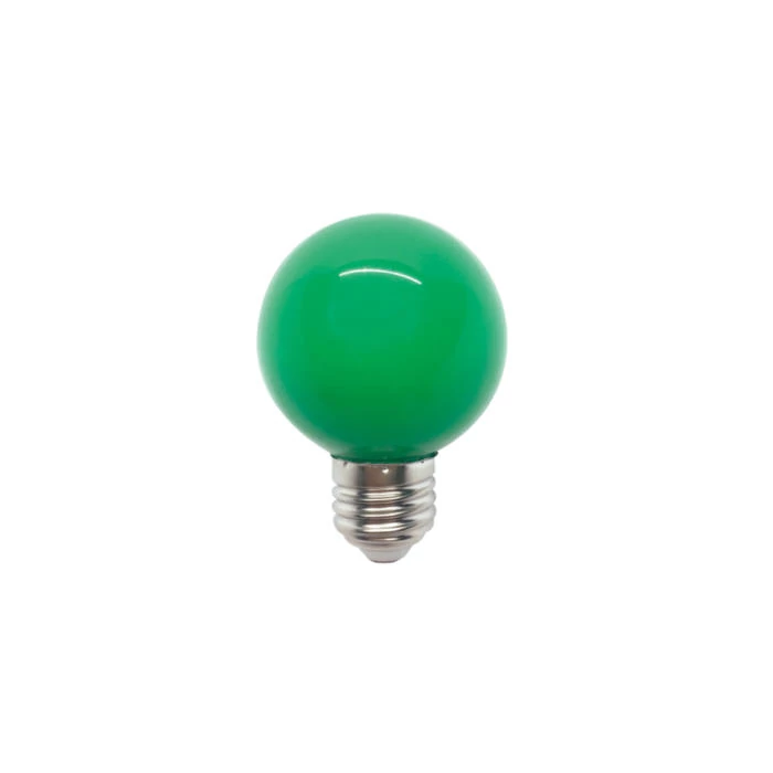 Stel.led gömb E27  3W GREEN