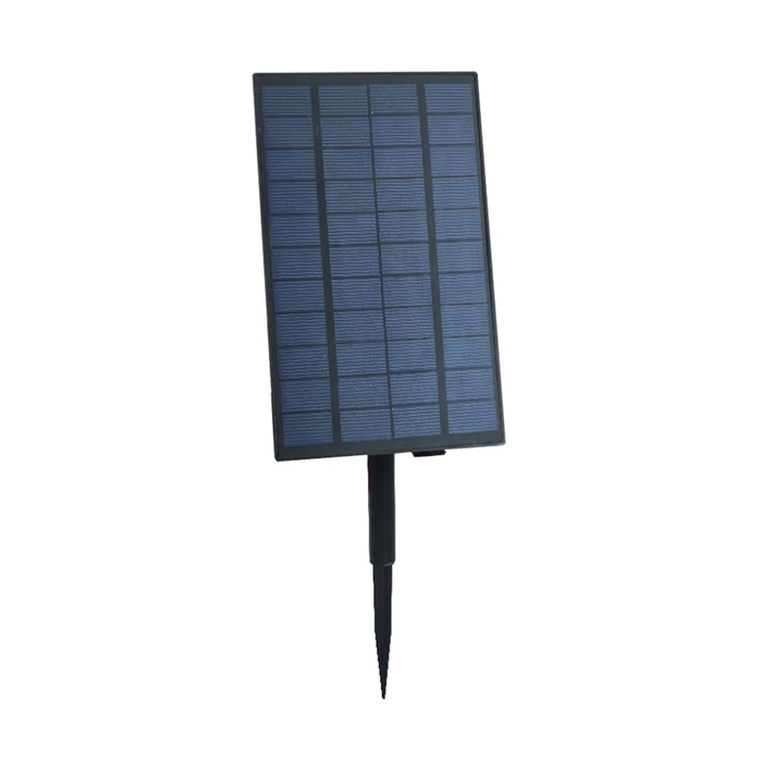 Optonica napelemes szolár LED fényfüzér 10m 20db LED 128lm 2700K IP65 9092