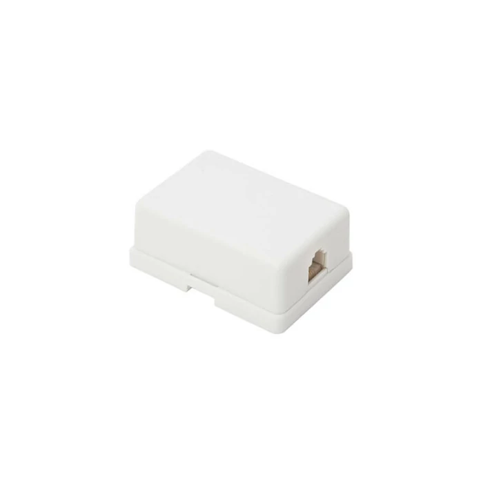 1x fali telefon aljzat 6P4C fehér 05220